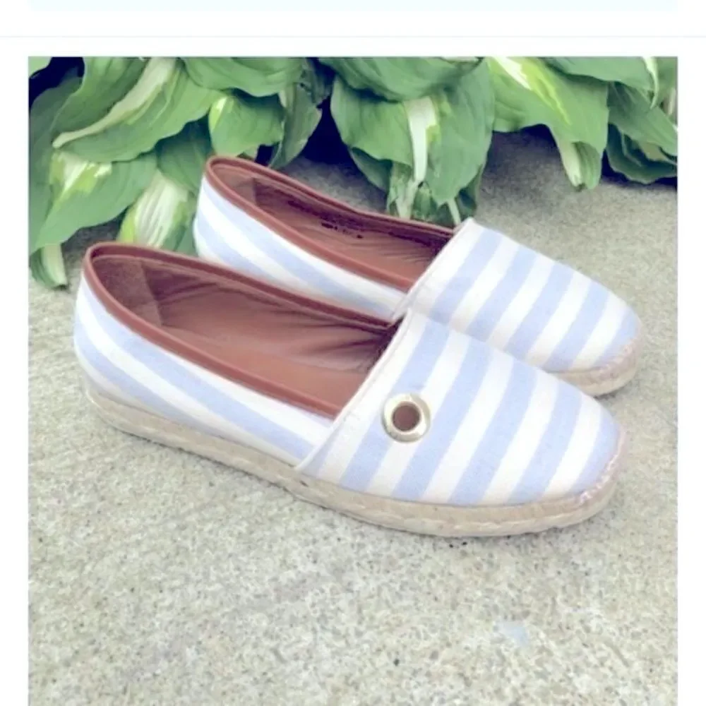 New Hunter Adler striped espadrilles